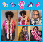 MLP Fleece Scarves by Kai45