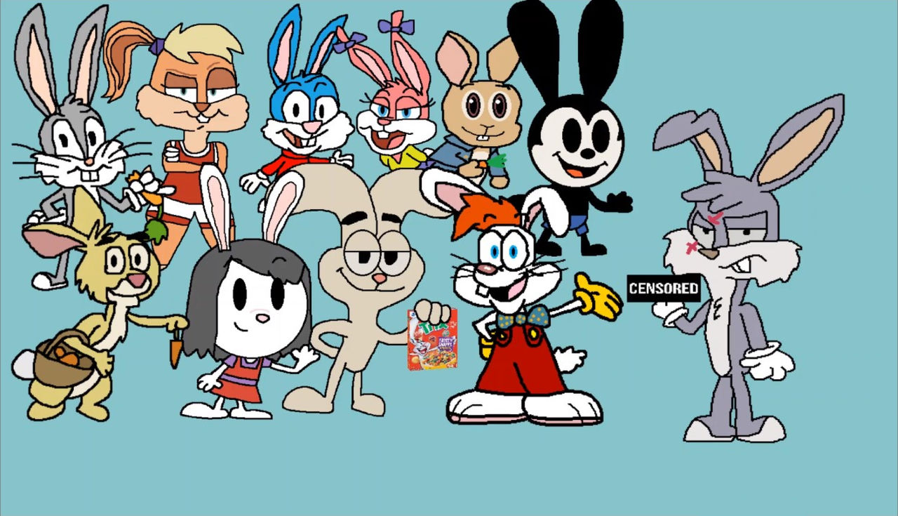 R.J's favorite rabbits by RTCartoons on DeviantArt