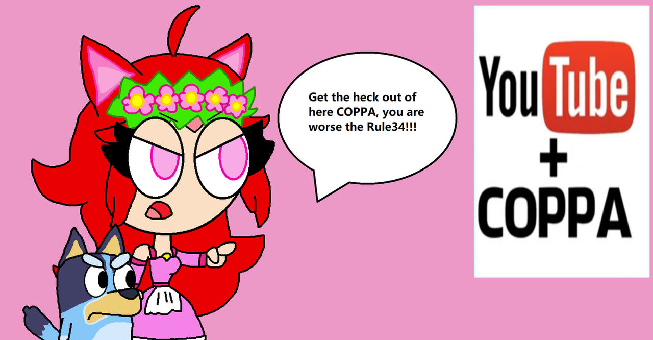 Ruby Kawaii Fun ranting on COPPA (ft Bluey) by RTCartoons on DeviantArt