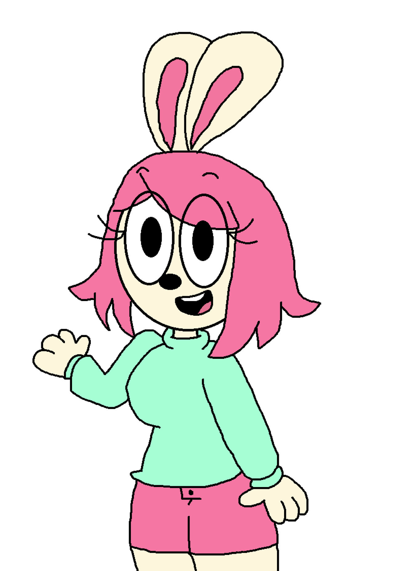 Minty the Rabbit by RTCartoons on DeviantArt