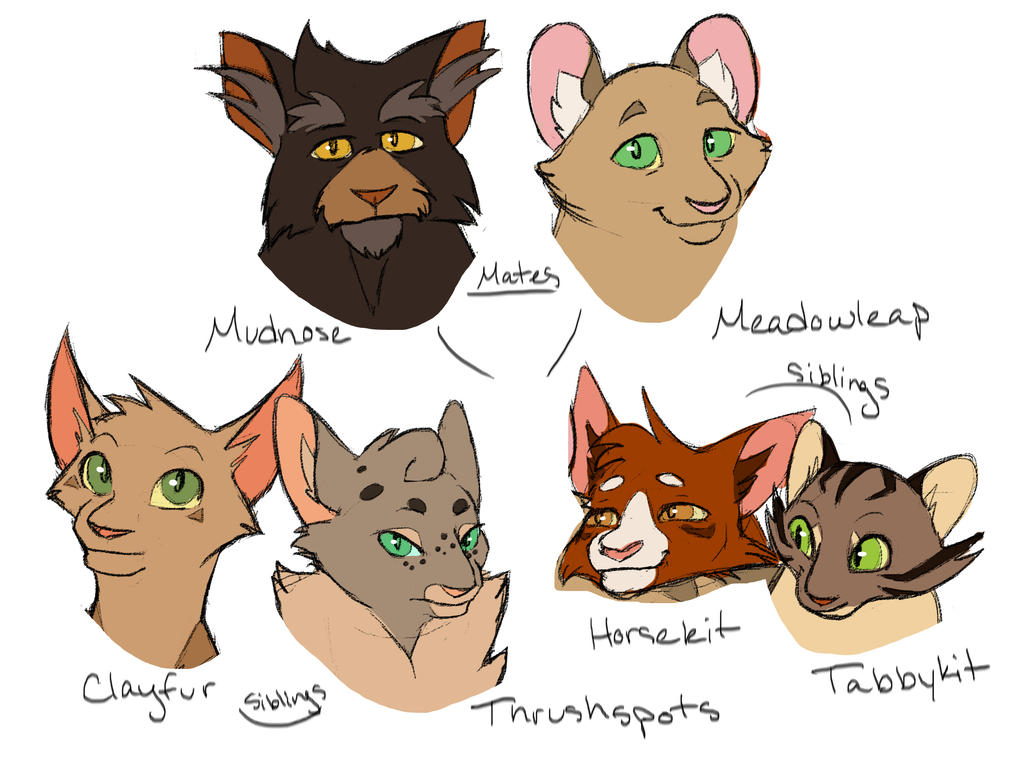 Shadowclan Tree WindClan Tree-MudxMeadow by TennelleFlowers on DeviantArt
