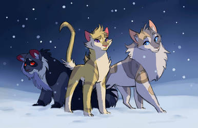 Lost Stars Trio by Simatra