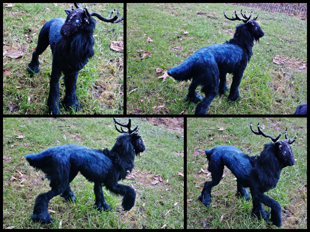 Handmade poseable Galaxy stag SOLD