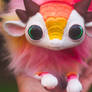 Handmade Poseable Baby StarBurst Dragon Art Doll