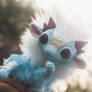 Handmade Poseable Baby Cloud Dragon Art Doll