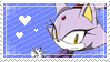 [044] Blaze the Cat Stamp by rukia-stamps