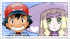 [049] Ash/Lillie Stamp