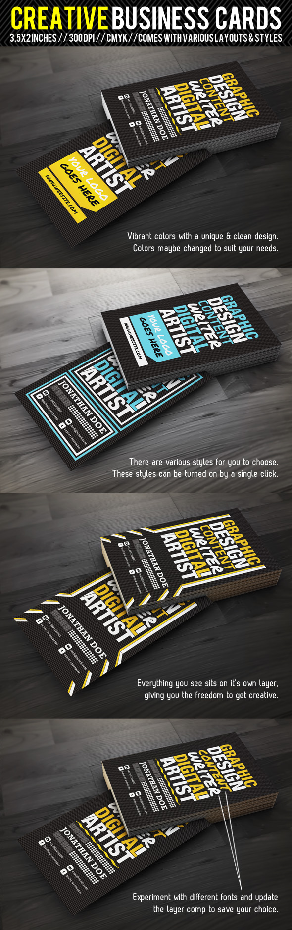 Creative Designer Business Card 2