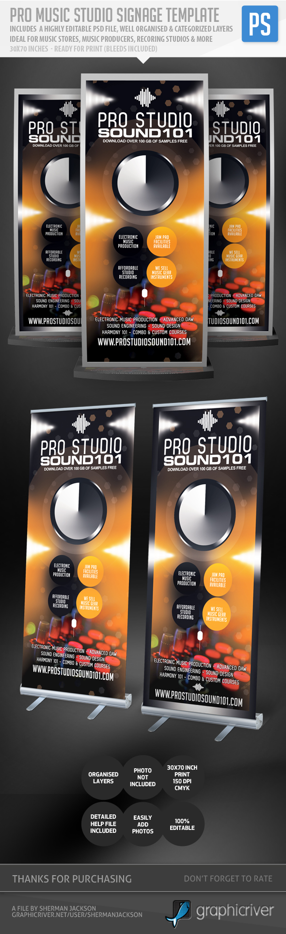 Pro Brochure Bundle Music Photo Art Edition