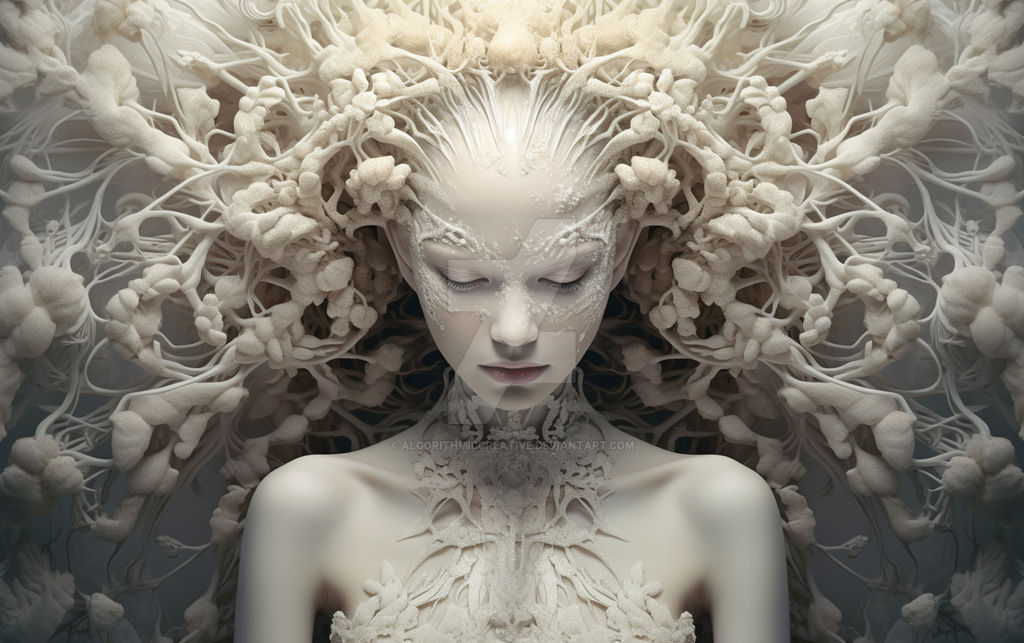 Complexly Complexly ornate portrait by AlgorithmicCreative on DeviantArt