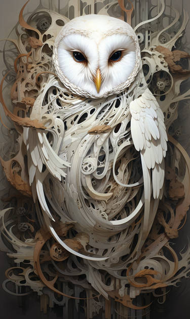 Fascinating owl