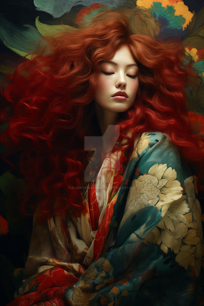 Beautiful hair by AlgorithmicCreative on DeviantArt