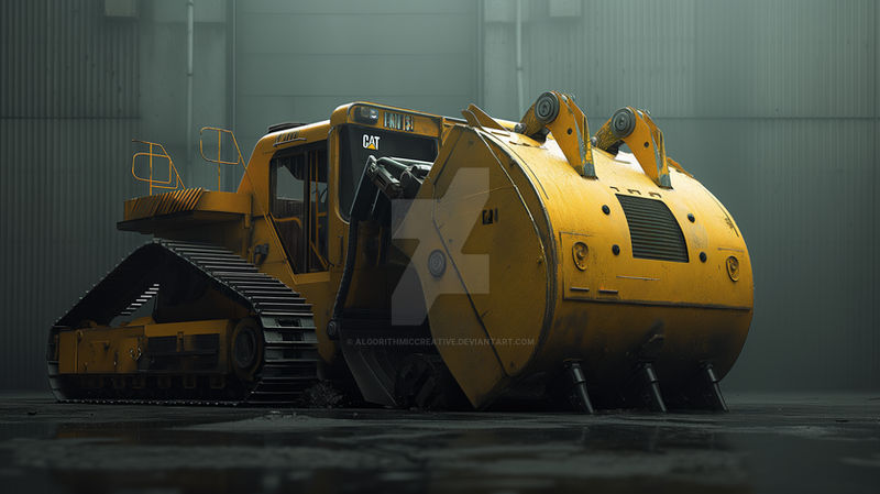 Strange machine by AlgorithmicCreative on DeviantArt