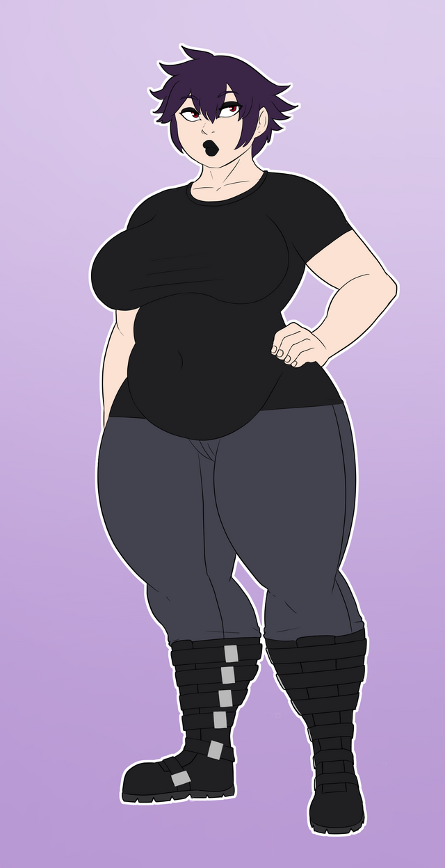 Lisa the Fat Goth Girl - Modezombie by Strangerataru on DeviantArt
