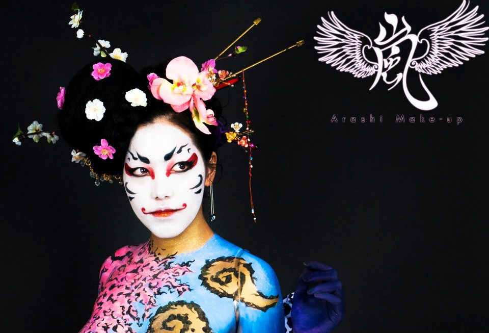 Japanesque Bodypaint (close up)