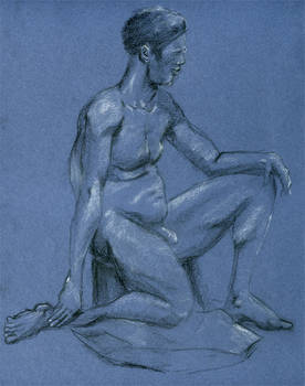 Nude on Toned Paper 1