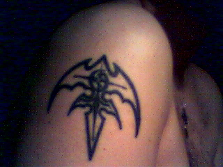 Tattoo right shoulder