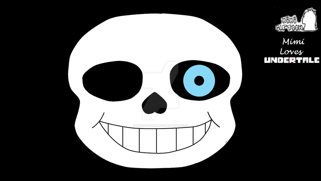 sans eye glowing blue by cartOOnMimI on DeviantArt