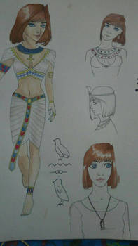 Anzu Egyptian style