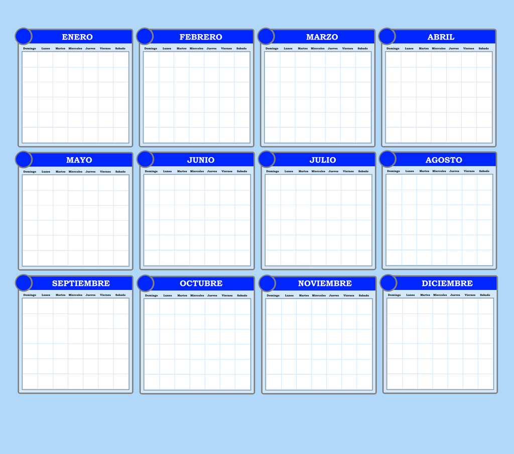 Calendario Anual Plantilla 2 by elcazador65 on DeviantArt
