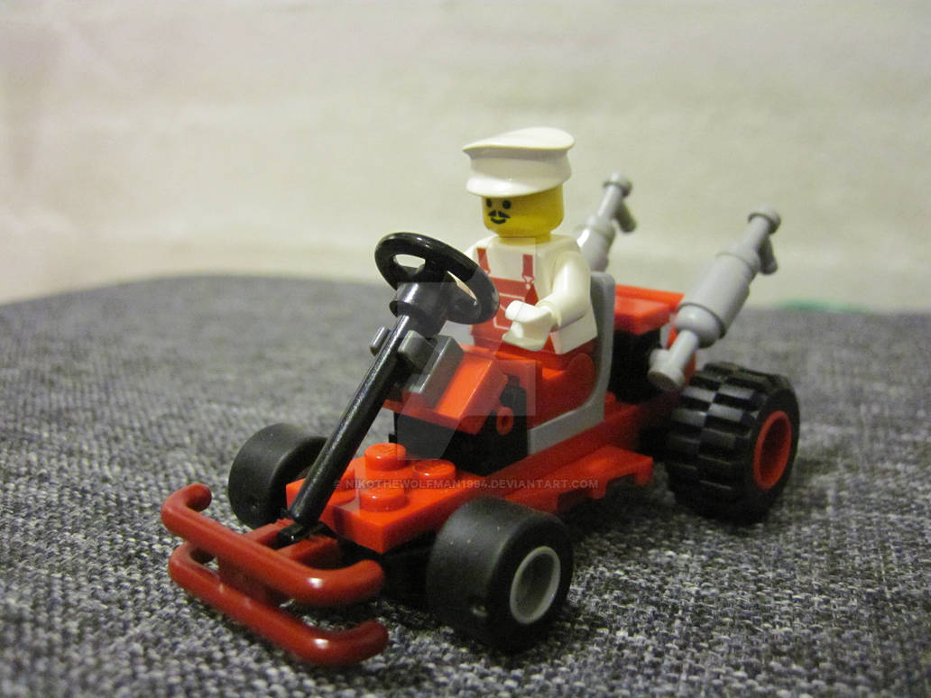 Lego Fire Mario Kart by NikoTheWolfMan1994 on DeviantArt