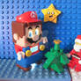 Lego Mario and Santa Claus