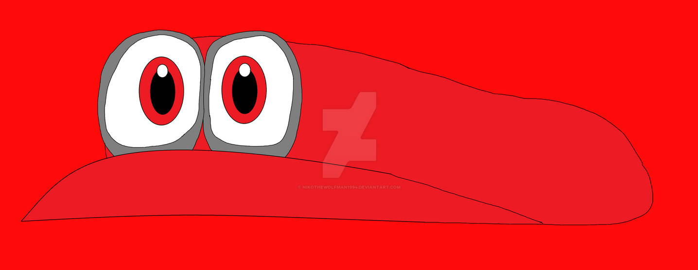 Cappy Behind Cappy by NikoTheWolfMan1994 on DeviantArt