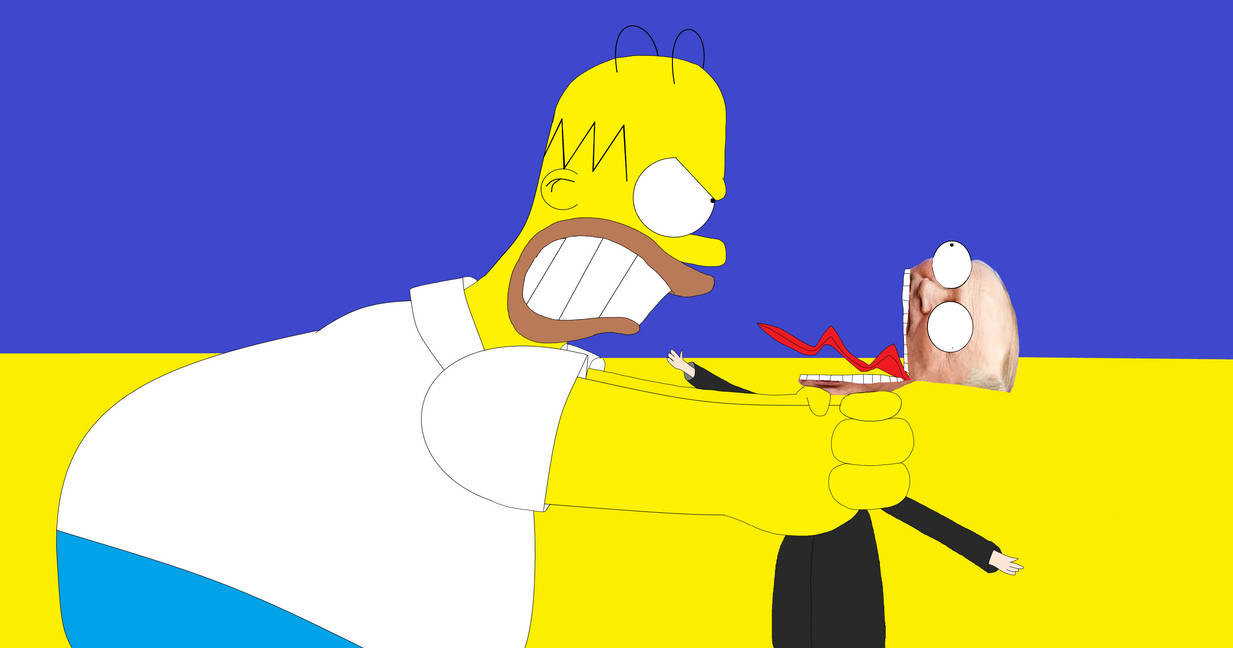 Strangle Humour Homer Strangles Putin by NikoTheWolfMan1994 on DeviantArt