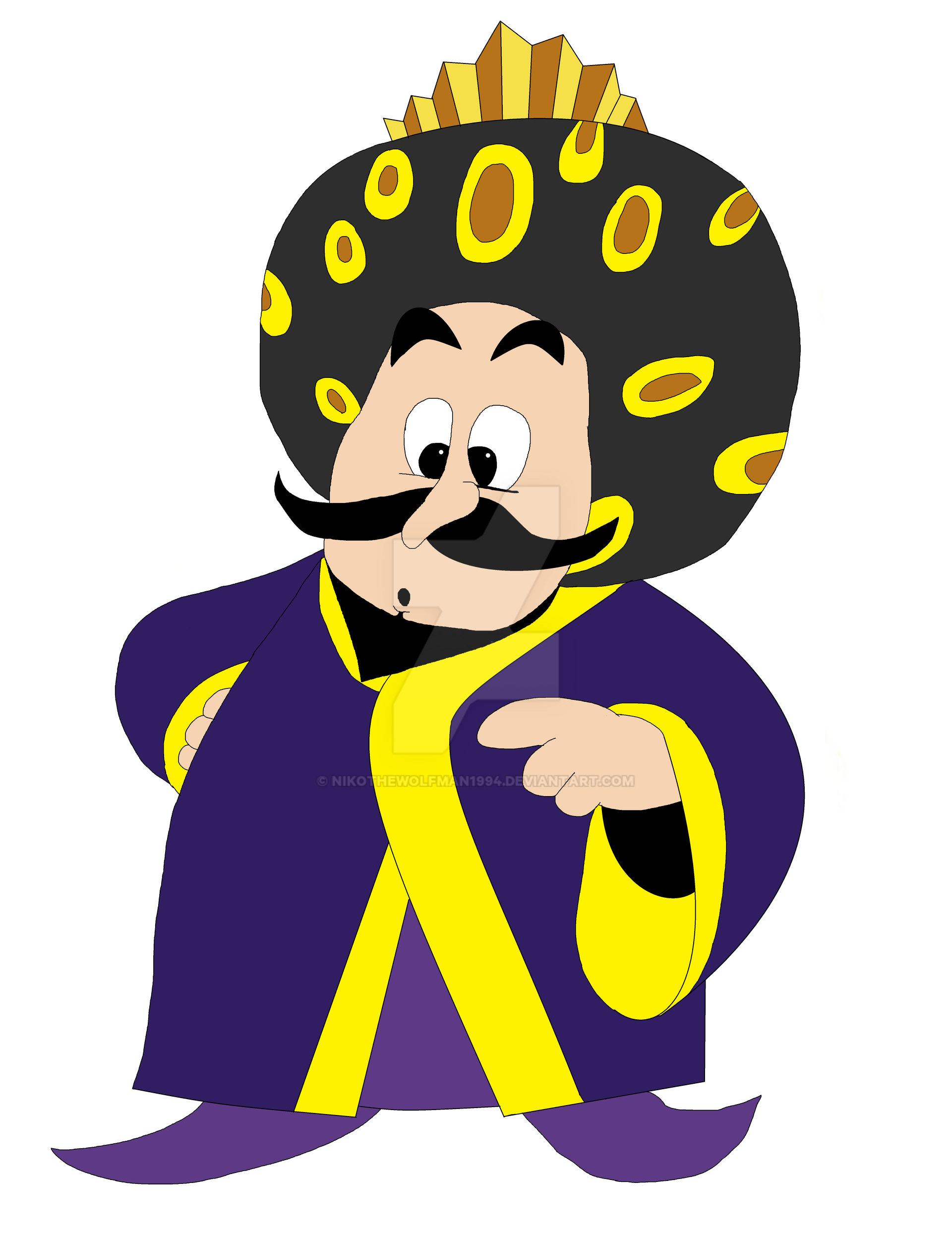 King Toadstool by NikoTheWolfMan1994 on DeviantArt