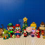 Christmas with Lego Mushroom Kingdom heroes