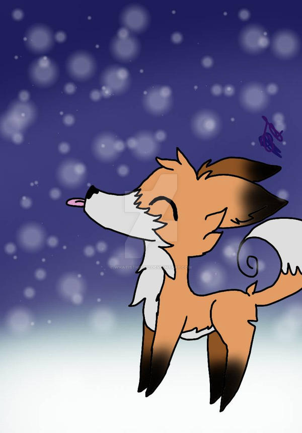 it s Snowing Fox Drawing By Whatisthis222 On DeviantArt it-s-snowing-fox-drawing-by-whatisthis222-on-deviantart