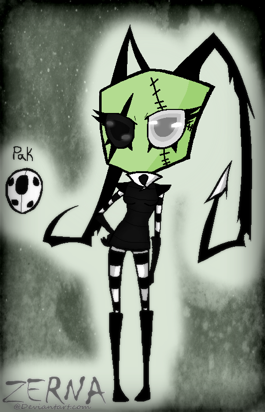 Invader Zim-Coraline full body