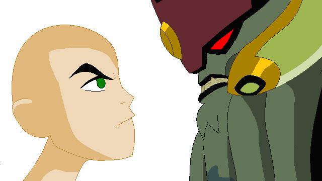 Oc and Vilgax Base