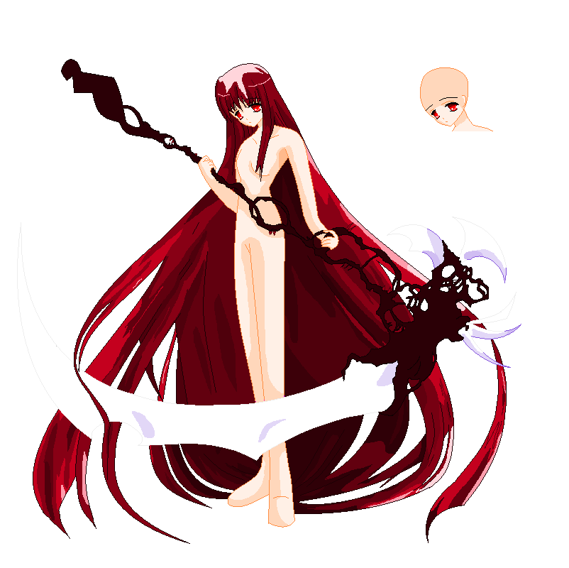 Girl with Scythe -Base Edit-