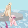 Girl and Mermaid Base