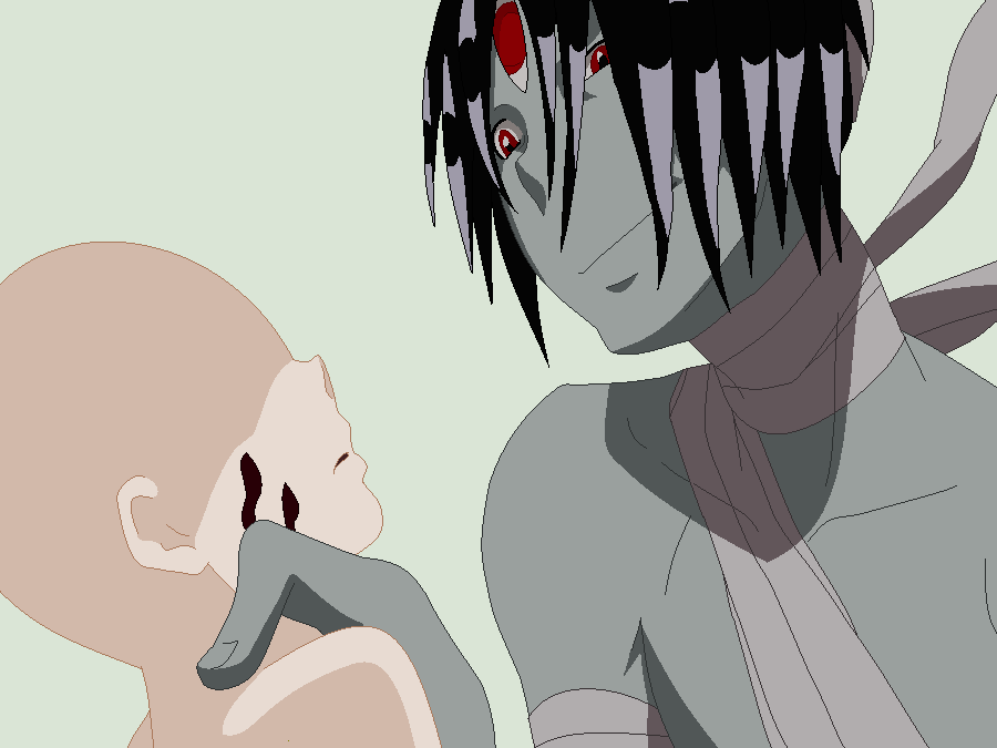 Soul Eater-Kishin and oc Base