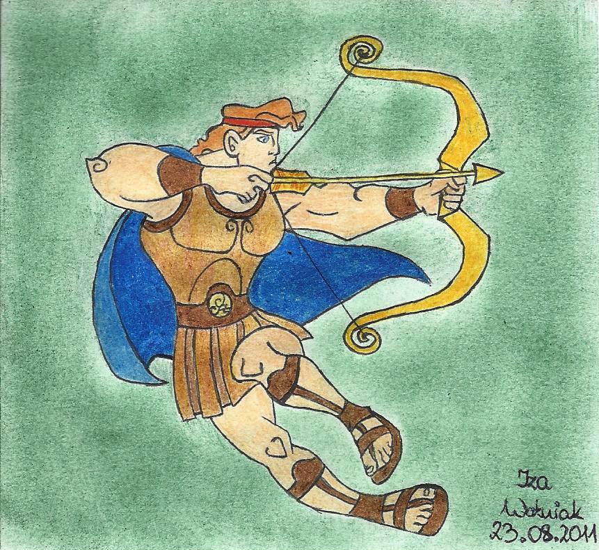 Hercules with bow