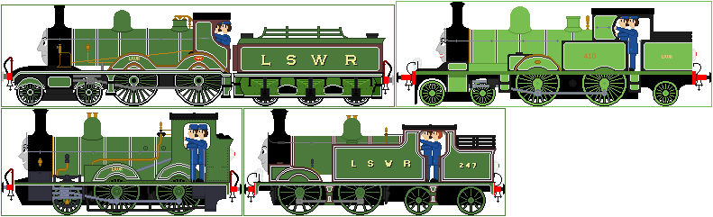 Lswr O2 Sprite The Old LSWR Engines! by ShanayaTheAshimaFan on DeviantArt