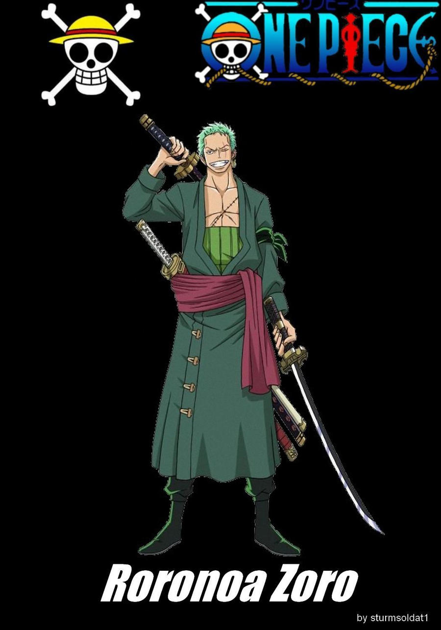 Roronoa Zoro (Post Timeskip) by sturmsoldat1 on DeviantArt