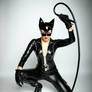 Catwoman with Her Whip and Pearls