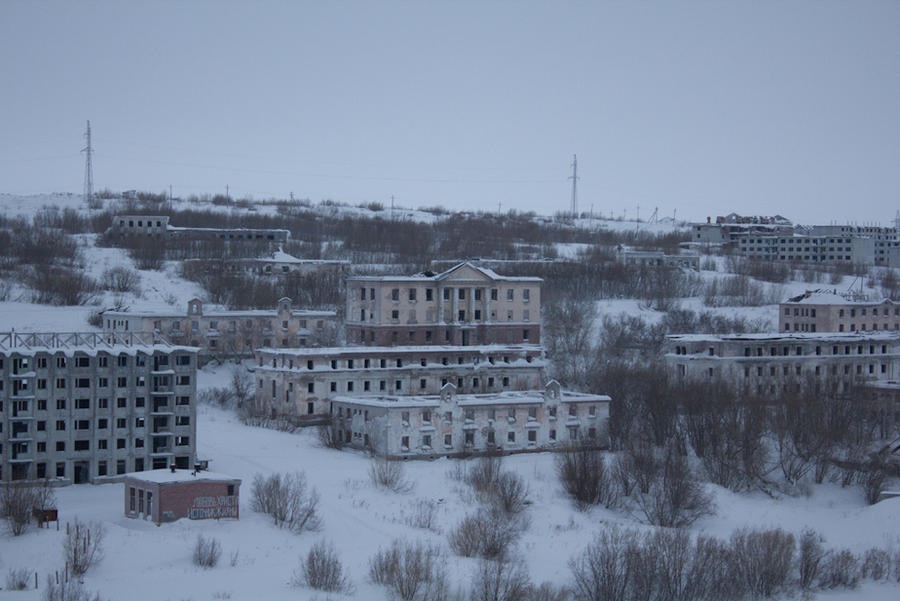 Abandoned City - Location Vorkuta Russia by OneMorePike Abandoned City - Location Vorkuta Russia by OneMorePike
