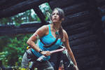 Lara Croft (Survivor is Born) by OneMorePike