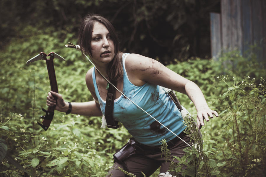 Tomb Raider with Snow Axe