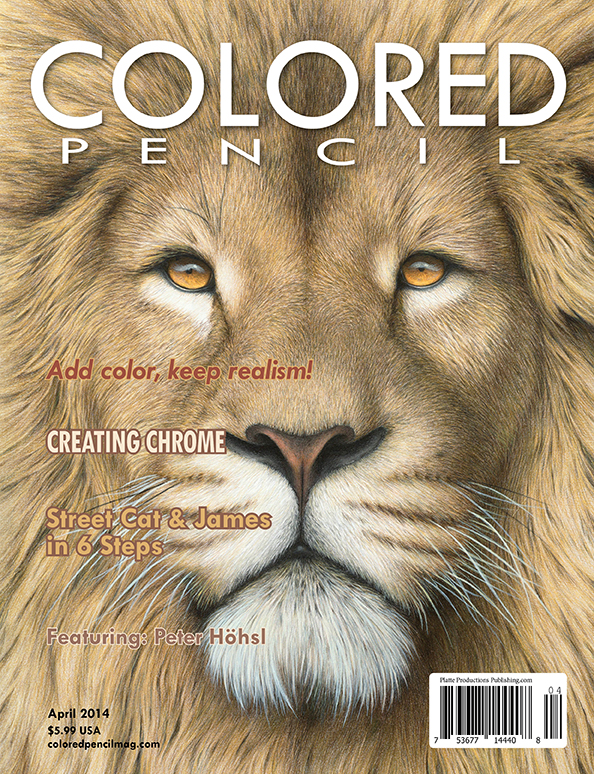 COLORED PENCIL Magazine - April 2014