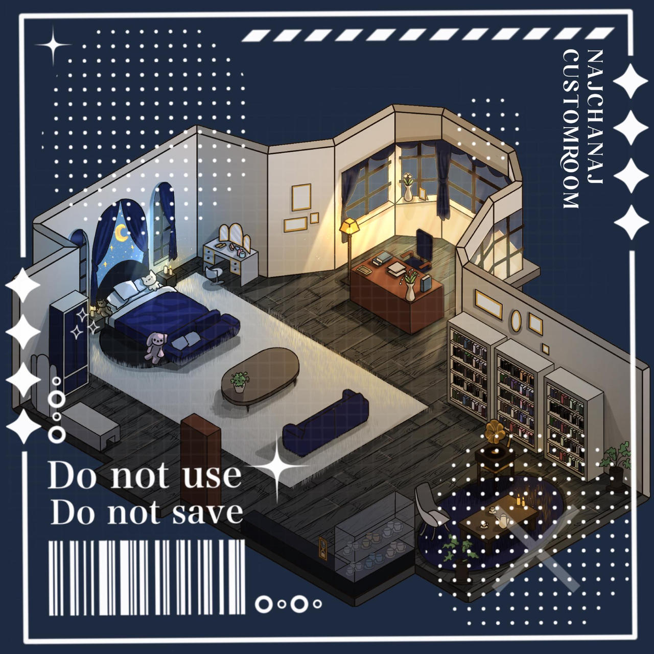 Custom room Design Commission by Najchanaj on DeviantArt