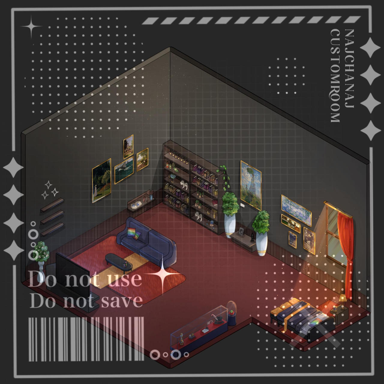 Custom room Design Commission by Najchanaj on DeviantArt