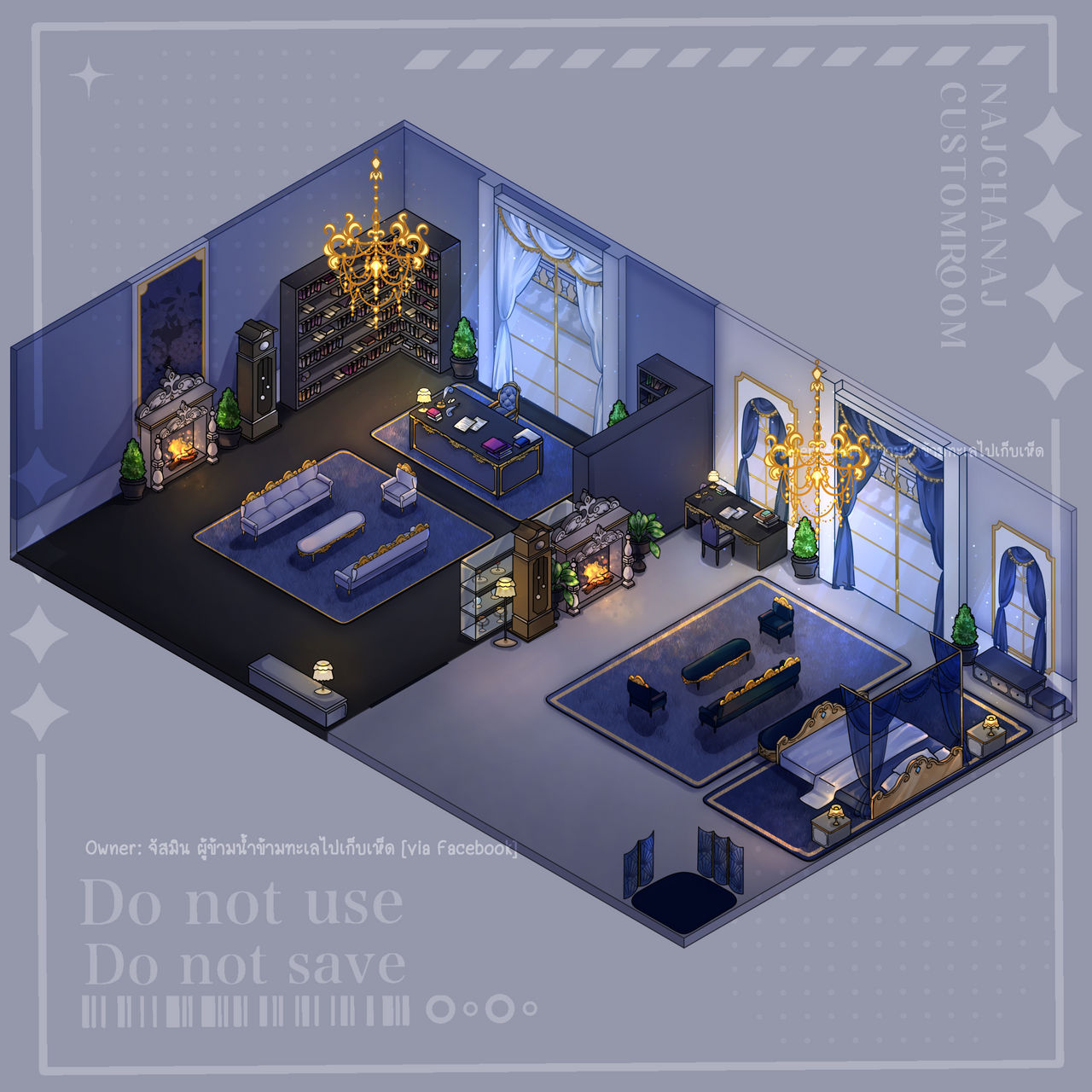 Custom room Design Commission by Najchanaj on DeviantArt
