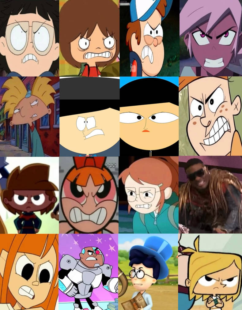 Top 16 angry cartoon by koshio01 on DeviantArt