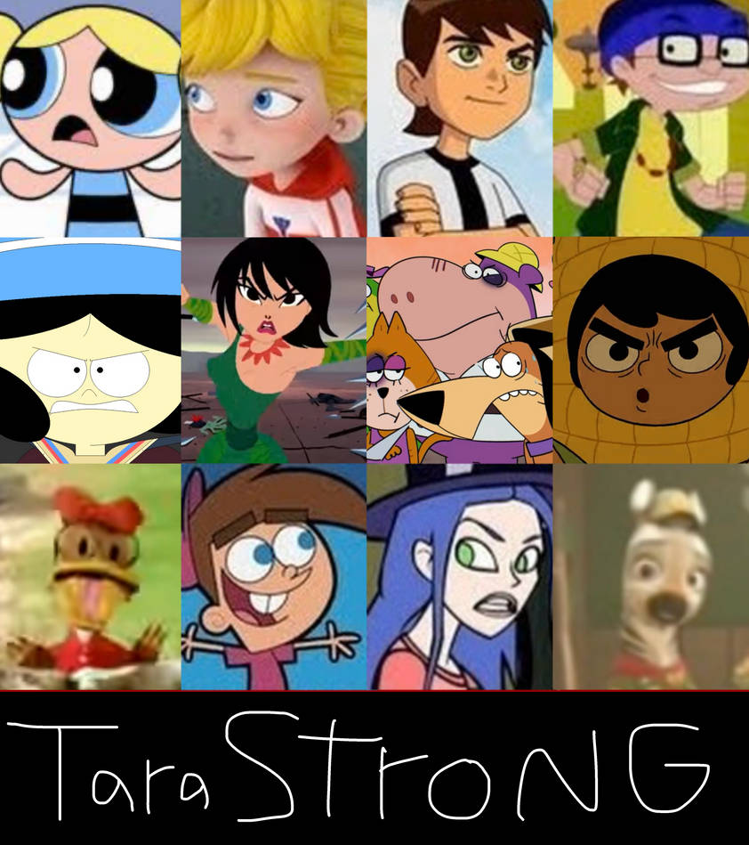 Tara Strong Voices Cartoons by koshio01 on DeviantArt
