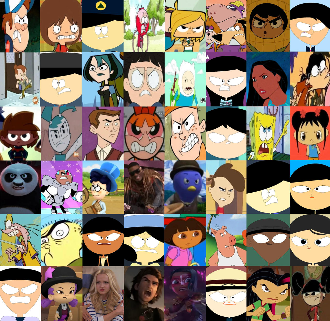 Angryy Characters Top 58 Angry Cartoon Characters by koshio01 on DeviantArt